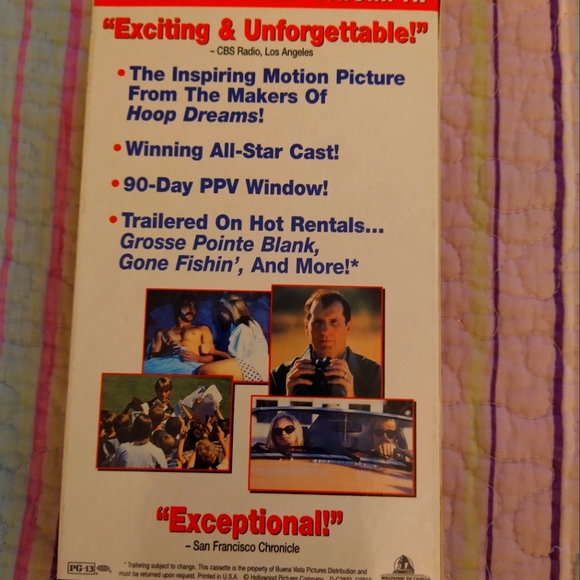 6/$15 Prefontaine 1997  Sport Drama  1h 47m VHR movie - Picture 4 of 4